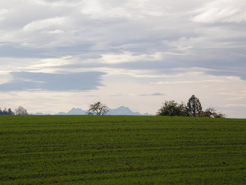 Auf und Ab in der Landschaft