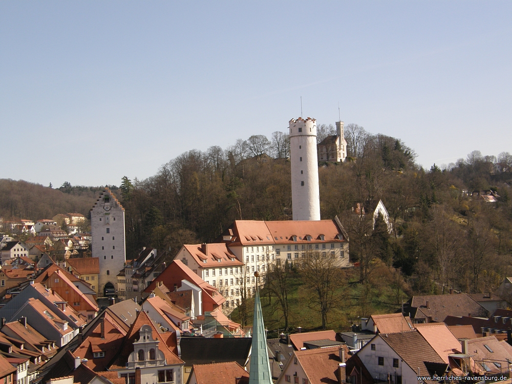 Blick zum Mehlsack vom Blaserturm aus