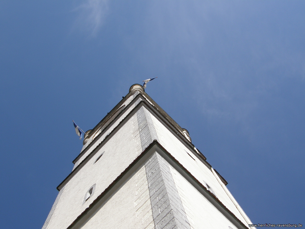 Blaserturm von unten