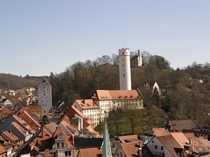 Blick zum Mehlsack vom Blaserturm aus