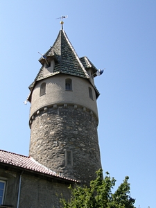 Grner Turm von der Schussenstr. aus