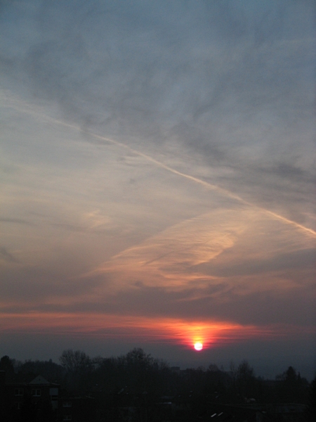 eingesunken in Wolken