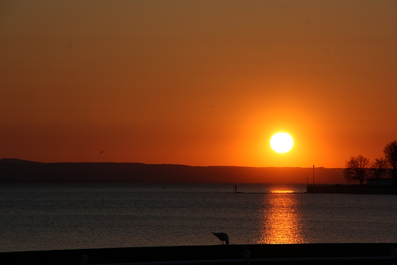 Sonnenuntergang am See