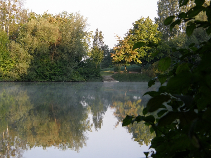 Dunst auf dem Wasser